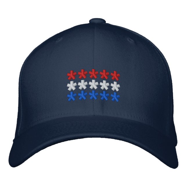 Netherland Flag Embroidered Hat (Front)