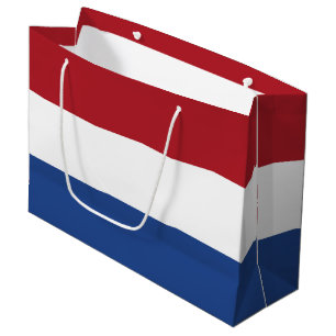 Netherland flag large gift bag