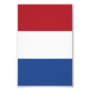 Netherland flag photo print