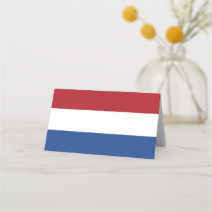 Netherland flag place card