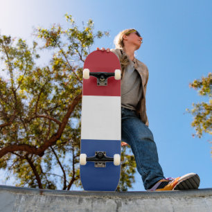Netherland flag skateboard