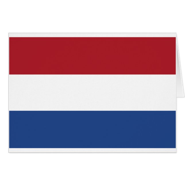 Netherland Holland Patriotic Pattern (Front Horizontal)
