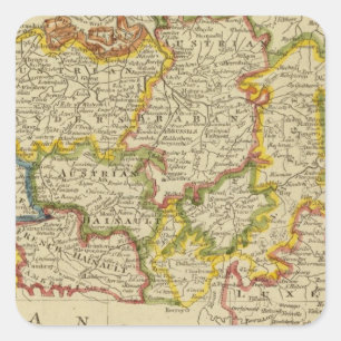 Netherlands 2 square sticker