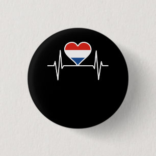 Netherlands 3 Cm Round Badge