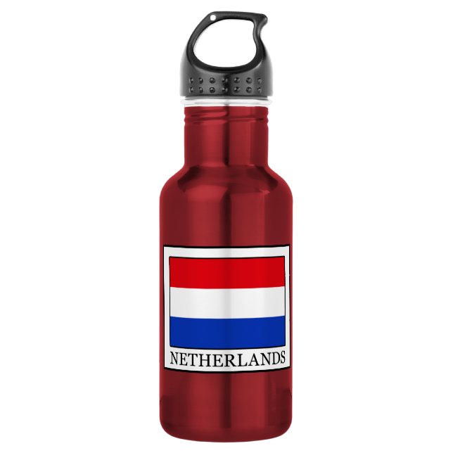 Netherlands 532 Ml Water Bottle (Front)