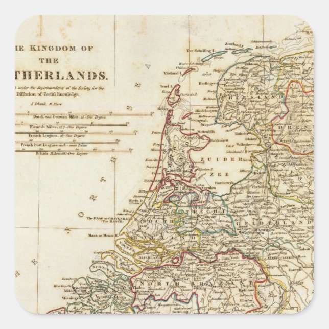 Netherlands 9 square sticker (Front)