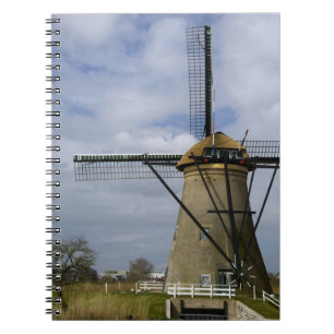 Netherlands (aka Holland), Kinderdijk. 19 Notebook