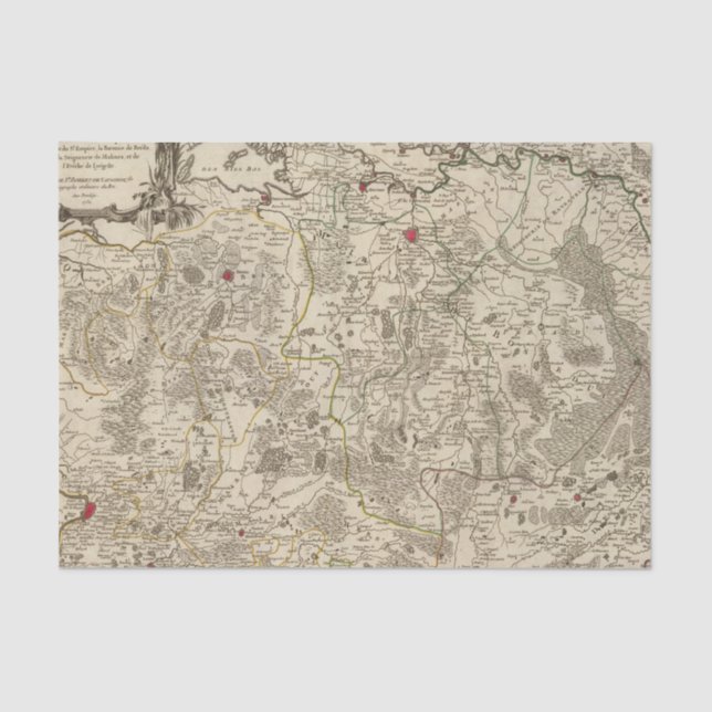 Netherlands and Belgium 3 Tissue Paper (Front)