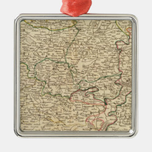 Netherlands and Belgium Metal Ornament