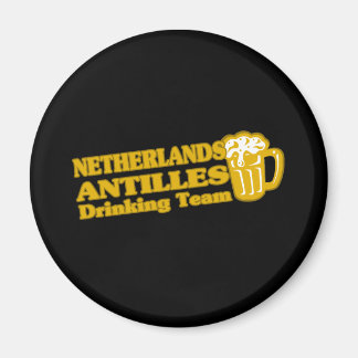 Netherlands Antilles Drinking Team Magnet