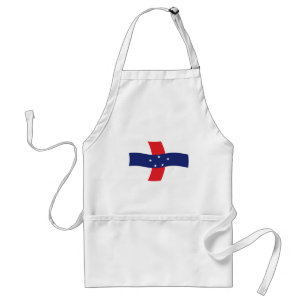 Netherlands Antilles Flag Apron