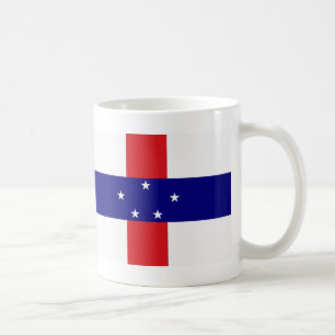 Netherlands Antilles Flag Coffee Mug