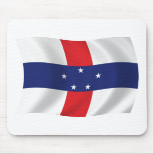 Netherlands Antilles Flag Mousepad