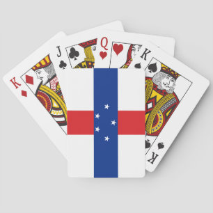 Netherlands Antilles Flag Playing Cards