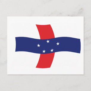 Netherlands Antilles Flag Postcard
