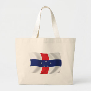 Netherlands Antilles Flag Tote Bag