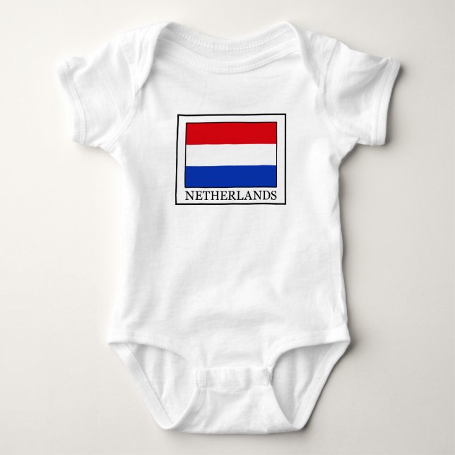 Netherlands Baby Bodysuit (Front)