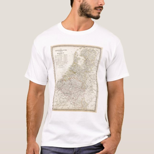 Netherlands, Belgium T-Shirt (Front)