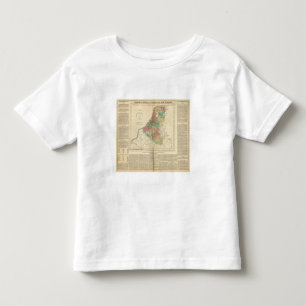Netherlands, Beligium Atlas Map Toddler T-Shirt