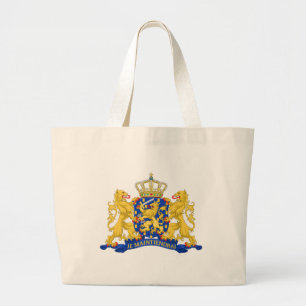 Netherlands Coat Of Arms jtcnt Large Tote Bag
