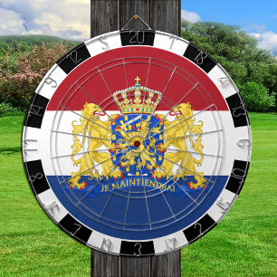 Netherlands Dartboard, game board, Dutch Flag Dartboard