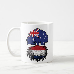 Netherlands Dutch Australian Australia Tree Roots Coffee Mug