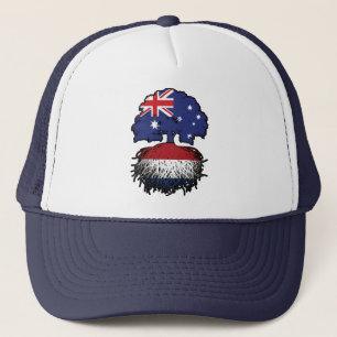 Netherlands Dutch Australian Australia Tree Roots Trucker Hat