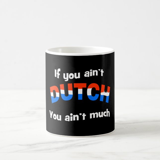 Netherlands - Dutch Coffee Mug (Center)