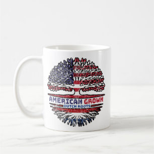 Netherlands Dutch US American USA United States Coffee Mug