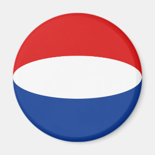 Netherlands Fisheye Flag Magnet