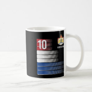 Netherlands Flag 10 Dutch Orange Soccer Men Women  Coffee Mug