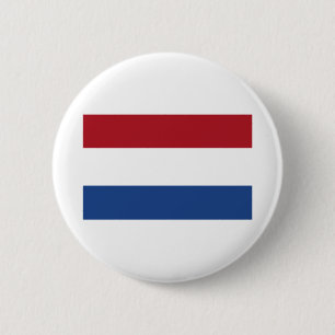 Netherlands Flag 6 Cm Round Badge