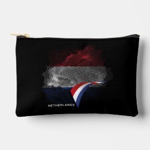 Netherlands flag accessory pouch