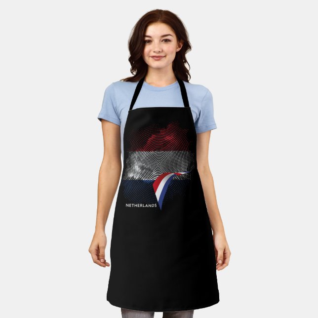 Netherlands flag apron (Worn)