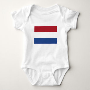 Netherlands Flag Baby Bodysuit