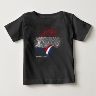 Netherlands flag baby T-Shirt