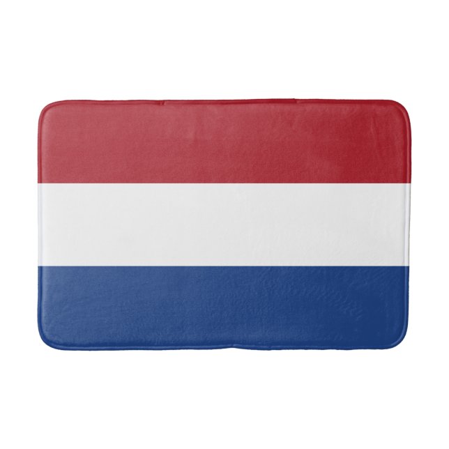 Netherlands Flag Bath Mat (Front)