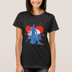 Netherlands Flag Biathlonist - Dutch Biathlon T-Shirt