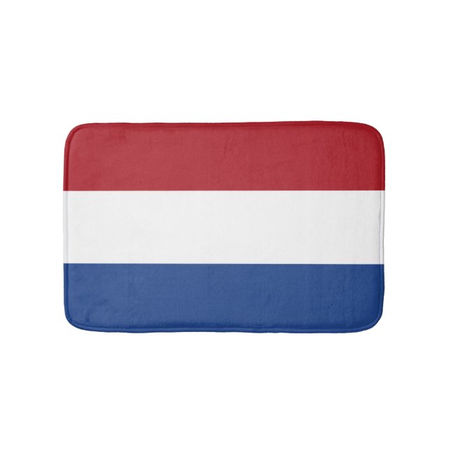 Netherlands Flag bmcnt Bath Mat (Front)