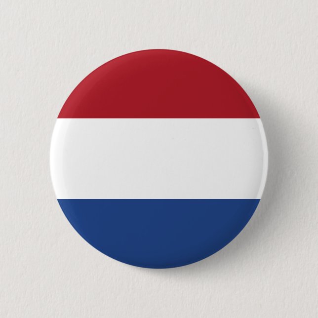 Netherlands Flag Button (Front)