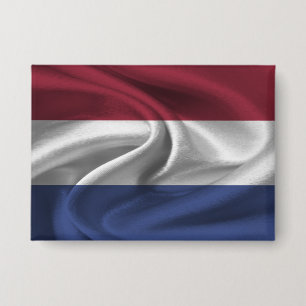 Netherlands Flag Button