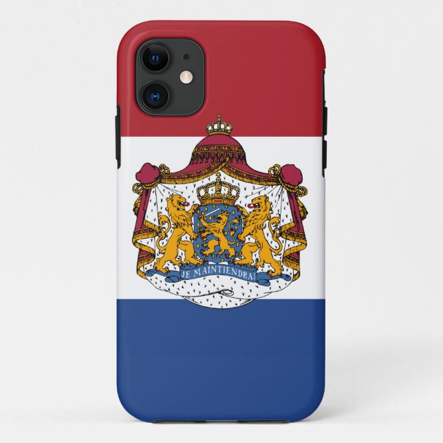 Netherlands Flag Case-Mate iPhone Case (Back)