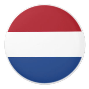 Netherlands Flag Ceramic Knob