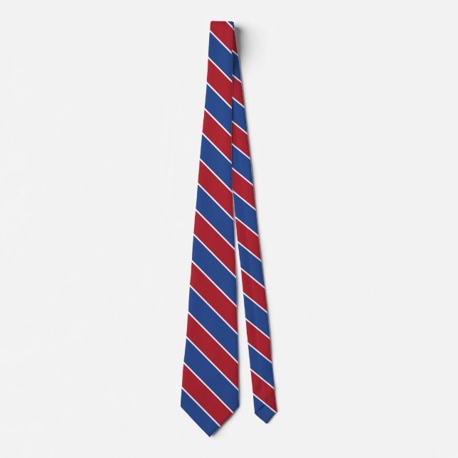 Netherlands Flag Colours Elegant Tie (Front)