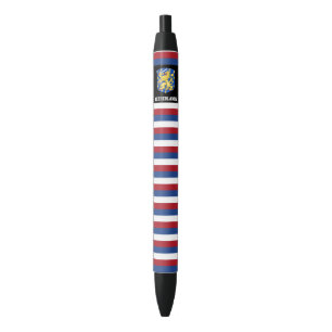 Netherlands Flag Cute Patriotic Black Ink Pen