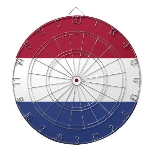 Netherlands Flag Dartboard (Front)