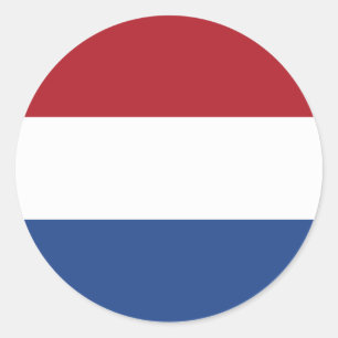 Netherlands Flag Dutch Sticker – Red White Blue