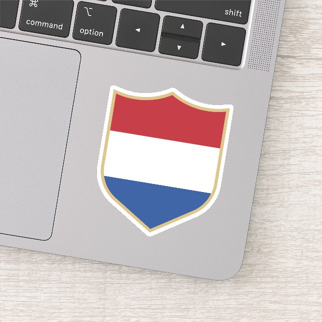 Netherlands Flag Emblem Patriotic Travel (Detail)