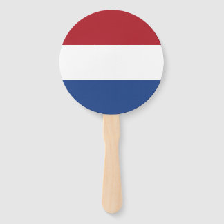Netherlands Flag Hand Fan
