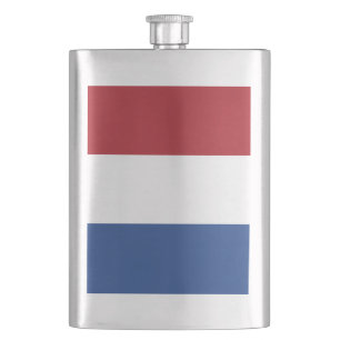 Netherlands Flag Hip Flask